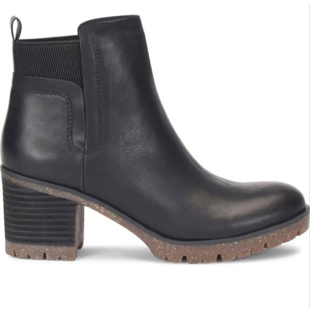 KORKS Elsie Ankle Lug Boots Black Size 9.5M - Picture 7 of 7